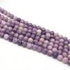 Cuentas de Piedra Corazón Morado Natural Cuentas Sueltas Lavanda Pasador de Pelo con Cuentas Accesorios para el Cabello Accesorios Hechos a Mano Semi-terminados DIY