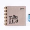 Álbum de fotos DIY hecho a mano de lino de alta calidad, almacenamiento de fotos Polaroid, álbum estrella, álbum de registro del crecimiento infantil