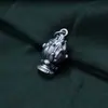 Novo Produto Mitológico Wukong S999 Prata de Lei Cavalo Preto Pingente Rei Macaco Macaco Prata Colar Pingente Atacado