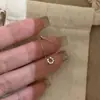 Anel de Design Nicho Estilo Coreano com um Toque Versátil e Único de Alto Padrão, Anel Minimalista de Dedo Indicador Aberto