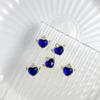 Nueva Aleación China Joyería para Uñas Arte de Uñas Diamante Azul Flash Amor Gotas de Agua Xi Fei Zhen Huan Mismo Palacio Armadura con Diamante