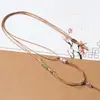 Colar de cordão de couro cordão ajustável 1mm cordão para pendurar pingente amarrar jade cristal joias DIY cordão para pendurar no pescoço atacado versátil
