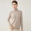 Suéter de Cachemir de Cuello Alto 2026 Otoño/Invierno Nuevo Estilo Manga Raglán para Mujer Capa Base Estilo Elegante Holgado Cálido Tejido