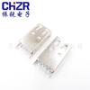 Zhenrui venda direta USB vertical em linha soquete 17,5 20,5 22,5 24,5 H de altura sem ondulação pé reto