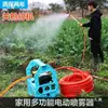 Rociador Eléctrico Agrícola de 12V Portátil Recargable Rociador de Pesticidas para Árboles Frutales Bomba de Agua Lavadora de Autos Alta Presión Doble Bomba