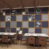 Estilo japonés ropa Museo papel tapiz 3D pantalla tridimensional casa jujiu tema tienda de sushi script kill fondo pared papel tapiz
