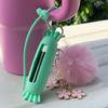 Estuche Protector de Silicona para Labial Transfronterizo, Estuche Creativo de Silicona de Grado Alimenticio para Labial, Estuche Protector Portátil Anticaídas