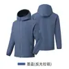 Jaqueta de Comércio Exterior Russo Tamanho Plus Impermeável Forrada com Fleece Casual Esportiva Roupa de Treinamento para Corrida Montanhismo para Homens