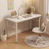 Escritorio Plegable para Computadora de Escritorio, Mesa de Estudio, Escritorio para Oficina en Casa de Estudiante, Mesa Rectangular Pequeña, Mesa Simple para Casa de Alquiler