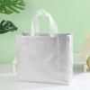 Película de color ropa gruesa tienda de ropa película no tejida bolso de mano reutilizable publicidad impresión personalizada bolsa de compras