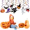 Colgante Espiral Xl142 PVC Festival de Halloween Colgante Espiral Fiesta Banner de Espirales de Papel de Aluminio