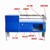 Máquina Eléctrica de Estampado en Caliente y Corte de Papel Máquina de Corte Longitudinal de Papel de Aluminio Dorado 0.7/0.85/1.35m Corte Longitudinal de Cinta de Película de Material Blando