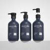 Botella con Bomba de Presión Transfronteriza de 500ml Material Marino Reciclado Protección Ambiental Material de Empaque para Crema de Manos Fragancia de Alta Gama Botella para Gel de Ducha