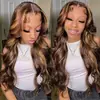 Peluca de comercio exterior moda europea y americana encaje frontal 13*4 encaje color piano onda grande cabello rizado peluca africana popular