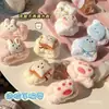 Linda Pulsera de Muñeca para Lavarse la Cara con Dibujos Animados, Manga Anti-Humedad, Diadema Absorbente de Felpa para el Cabello, Set de Pulseras de Lavado para Niñas y Niños