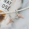 Huiyue cerradura de llave diseño de nicho llave Amor regalo de cumpleaños novia accesorios de colgante para uso diario