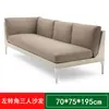 Sofá de Esquina para Exteriores Combinación de Sofá de Ratán Silla de Ratán para Sala de Estar Individual Triple Doble Muebles para Patio Exterior tipo Ratán
