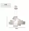 Novo Lustre Italiano Empilhado Minimalista Nórdico Moderno Designer Arte Sala de Estar Sala de Jantar Quarto Luminárias Criativas