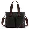 Venta al por mayor de fábrica nuevo maletín de lona para laptop para hombre simple de negocios casual para hombre bolso bandolera de hombro