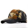 Gorra de béisbol de camuflaje con hojas biónicas, gorra de montañismo de personalidad para hombre, gorra de explosión transfronteriza de Amazon
