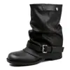 Botines Elevadores de Altura Interior 8cm~ Otoño/Invierno 2026 Diseño Adelgazante Suela Gruesa Botines de Pantalón Uso Diario para Viajes Botines de Media Caña Mujer