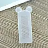 Funda de Silicona Transparente para Control Remoto de Conejo Transfronterizo con Luz Nocturna, Funda Protectora Impermeable y a Prueba de Polvo para Aire Acondicionado y TV de Alta Definición