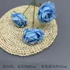 Flores Artificiais Coloridas de Dopamina para Montagem de Cena de Casamento, Arranjos de Flores de Seda, Materiais Florais, Flores para Decoração de Painel de Casamento