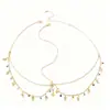 Exportación Europea y Americana Nuevo Estilo Lentejuelas Turquesa Múltiples Capas Borla Diadema Elegante Bohemio Versátil Accesorios para el Cabello