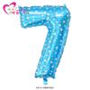 Globo de Película de Aluminio Digital Versión Gruesa de 30 pulgadas / 32 pulgadas Globo Venta al por Mayor Globo Digital de 75 cm Decoración de Fiesta Globo Inflable