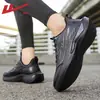 Sapatos Masculinos de Puxar 2026 Nova Coleção Primavera/Verão Versáteis Casuais Sapatos Masculinos de Couro Impermeáveis Tênis de Corrida Calçados Esportivos para Homens