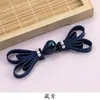 Fivela de Disco Tecida à Mão, Fivela de Borboleta de Jade Estilo Chinês, Botão de Pérola para Cheongsam, Acessórios de Botão Superior Estilo Retrô Dinastia Han