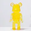 Urso Violento Criativo Decoração de Casa Pedras de Cristal Animal de Desenho Animado Urso Violento Anel de Decoração Caixa Surpresa Presente