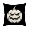 Capas de Almofada de Halloween Transfronteiriças Amazon Comércio Exterior Capas de Almofada Divertidas para Festa de Halloween Capas de Almofada Decorativas para Sofá