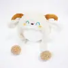 Chapéus para Bebês e Crianças Pequenas Inverno Novo Fofos Super Fofos Desenho Animado Pelúcia Chapéus de Puxar para Homens e Mulheres Bebê Quente Proteção de Orelha Chapéus da Moda