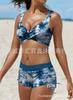 Novos biquínis de comércio exterior de moda praia Europa e Estados Unidos fabricantes de maiôs grandes e divididos atacado de biquínis sexy