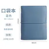 Cuaderno m5 transfronterizo mini agenda portátil con correa cuaderno cuero suave bloc de notas de hojas sueltas agenda portátil en stock