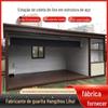 Estrutura de Aço para Coleta de Lixo e Gerenciamento Centralizado de Resíduos ao Ar Livre, Feita Sob Medida em Aço Inoxidável para Escolas, Portarias e Novas Áreas Rurais
