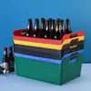 Balde de Cerveja Balde de Gelo Estrutura para Cerveja Bolsa Balde de Gelo de Plástico Balde Quadrado para Vinho Caixa de Vinho Ktv Bar Capacidade Super Grande