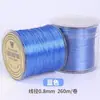 Fio Elástico Plano, Cordão Resistente ao Desgaste, Fio para Joias DIY, Fio para Miçangas de Pulseira, Fio para Tecelagem, Fio Elástico para Cristal Atacado