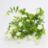 Flores artificiais flores de plástico sala de estar mesa de jantar plantas em vaso decoração ornamentos divisória cerca floreira arranjo de flores plantas aquáticas mosquitinho