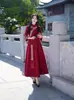 Cheongsam Melhorado Estilo Chinês Retrô Novo Modelo Vestido Feminino Conjunto de Duas Peças Fantasia de Dança Étnica Conjunto de Vestido de Dança