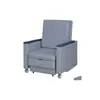 Silla Acompañante para Descanso de Almuerzo, Cama Plegable de Almacenamiento Médica para Descanso, Silla Plegable de Acero Inoxidable, Portátil para Uso en Casa
