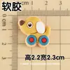 Cepillo de Dientes de Pareja Taza de Dientes Taza de Agua Infantil Parche de Dibujos Animados Estéreo 3D Niño Niña Linda Funda Protectora para iPad Parche