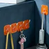 Colgador de Ganchos de Seis FilasColgador de Ganchos sin Taladro, Gancho Adhesivo Fuerte para Detrás de la Puerta, Gancho Adhesivo sin Rastro para Dormitorio, Colgador de Ganchos para Baño