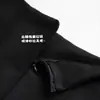 Pantalones Cortos Negros 'Hot Girl' de Tres Cuartos para Mujer, Nuevo Estilo Otoño e Invierno 2026, Esenciales para Salir, Pantalones Casuales con Cremallera en el Dobladillo, Pantalones Cortos Versátiles 'Hot'