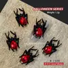 Accesorios para Uñas Serie Araña Retro Nueva con Pedrería Aleación de Aleación Tridimensional de Gama Alta Decoración Oscura Cristal al por Mayor