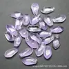 Pétalos de Suculenta de Amatista Natural 8X16Mm Venta Directa de Fábrica Pétalos de Cristal Horquilla de Jade Estilo Antiguo Accesorios de Flor