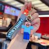 Juego transfronterizo mi mundo llavero Minecraft creativo dibujos animados pequeño colgante juego que rodea pequeños regalos