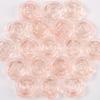 18mm Transparente Rosa Rosa Beads Handmade Frisado DIY Material Pulseira Colar Acrílico Soltas Beads Acessórios