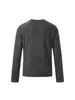 Camiseta Retro Americana Redonda de Manga Larga 11Kn para Hombre y Mujer, Capa Interior de Lyocell, Corte Ajustado, Secado Rápido, Antibacteriana, Camiseta Térmica Base